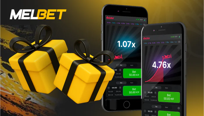 Utilisez les bonus Melbet dans Aviator